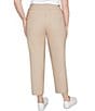 Ruby Rd. Plus Size Silk Tech Straight Leg Pull-On Ankle Pants - Image 6