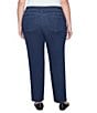 Ruby Rd. Plus Size Soft Denim Pull-On Boot-Cut Jeans, Color:Dark Indigo - Image 2