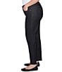 Ruby Rd. Plus Size Soft Denim Pull-On Boot-Cut Jeans, Color:Black - Image 3
