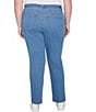 Ruby Rd. Plus Size Soft Denim Pull-On Boot-Cut Jeans, Color:Light Indigo - Image 2