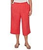 Ruby Rd. Plus Size Soft Double Gauze Relaxed Pull-On Pant - Image 4
