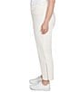 Ruby Rd. Plus Size Soft Stretch Denim Pull-On Ankle Pants, Color:Ivory - Image 3