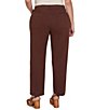 Ruby Rd. Plus Size Soft Stretch Straight Leg Denim Ankle Pants - Image 5