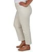 Ruby Rd. Plus Size Stretch Denim Pull-On Ankle Pants - Image 4