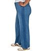 Ruby Rd. Plus Size Stretch Denim Wide Leg Jeans - Image 4