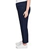 Ruby Rd. Plus Size Stretch Pull-On Ankle Jeans, Color:Dark Indigo - Image 3