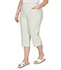 Ruby Rd. Plus Size Stretch Straight Leg Pull-On Capri Pants - Image 4