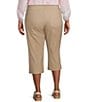 Ruby Rd. Plus Size Stretch Straight Leg Pull-On Capri Pants - Image 2