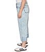Ruby Rd. Plus Size Ultra-Soft Denim Rolled Hem Wide Leg Jeans - Image 3