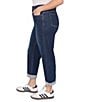 Ruby Rd. Plus Size Ultra-Soft Rolled Hem Girlfriend Jeans - Image 4