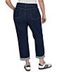 Ruby Rd. Plus Size Ultra-Soft Rolled Hem Girlfriend Jeans - Image 2