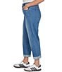 Ruby Rd. Plus Size Ultra-Soft Rolled Hem Girlfriend Jeans - Image 3