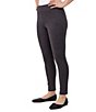 Color:Charcoal Heather - Image 3 - Ponte Pull-On Leggings