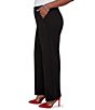 Ruby Rd. Ponte Scalloped Wide Leg Pull-On Pant - Image 3