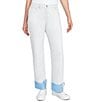 Ruby Rd. Relaxed Double-Faced Denim Jeans, Color:Bluebell - Image 1
