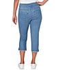 Ruby Rd. Relaxed Fringe Hem Pull-On Denim Pants - Image 6
