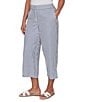 Ruby Rd. Seersucker Stripe Capri Pant - Image 3