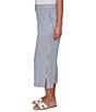 Ruby Rd. Seersucker Stripe Capri Pant - Image 4