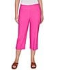 Ruby Rd. Stretch Straight Leg Pull-On Capri Pants - Image 1