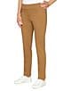 Ruby Rd. Soft Hand Twill Mid Rise Straight Leg Pull-On Ankle Pants, Color:Sable - Image 3
