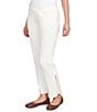 Ruby Rd. Soft Stretch Denim Pull-On Ankle Pants, Color:Ivory - Image 4