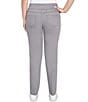 Ruby Rd. Soft Stretch Pull-On Ankle Pants, Color:Pewter - Image 2