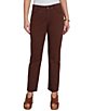 Ruby Rd. Soft Stretch Straight Leg Denim Ankle Pants - Image 1