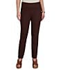 Ruby Rd. Soft Stretch Straight Leg Denim Ankle Pants - Image 1