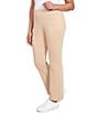 Ruby Rd. Soft Terry Relaxed Pull-On Pants, Color:Latte - Image 4