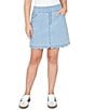Ruby Rd. Stretch Denim Scalloped Hem Pull-On Skort - Image 1