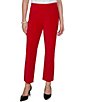 Ruby Rd. Stretch Velvet Straight Leg Crop Pants - Image 1