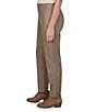 Ruby Rd. Sueded Ponte Straight Leg Pull-On Ankle Pants - Image 3