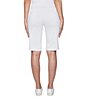 Ruby Rd. Tech Bermuda Pull-On Shorts, Color:White - Image 2