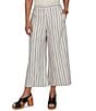 Ruby Rd. Textured Stripe Pull-On Crop Coordinating Pant - Image 1