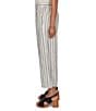 Ruby Rd. Textured Stripe Pull-On Crop Coordinating Pant - Image 4