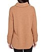 Ruby Rd. Ultra-Soft Cowl Neck Long Sleeve Knit Sweater, Color:Chestnut - Image 2