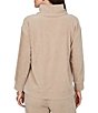 Ruby Rd. Velveteen Cowl Neck Long Sleeve Pullover - Image 5
