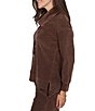 Ruby Rd. Velveteen Cowl Neck Long Sleeve Pullover - Image 3