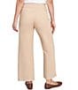 Ruby Rd. Flat Front Wide Leg Pull-On Pants, Color:Biscotti - Image 2
