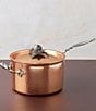 Ruffoni Opus Cupra Hammered 3.75-Quart Covered Saucepan, Color:Copper - Image 5