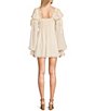 Macbeth Mini Dress in Cream