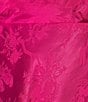 Rumored Meadow Side Tie Coordinating Top, Color:Fuchsia - Image 4