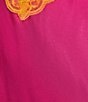 Rumored V-Neck Lace Trim Crossroads Maxi Dress, Color:Fuchsia - Image 3