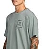 RVCA All The Way Short Sleeve T-Shirt, Color:Lead - Image 4