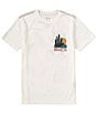 Color:Antique White - Image 2 - Big Boys 8-20 Short Sleeve Paper Cuts Graphic T-Shirt