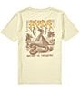RVCA Big Boys Short Sleeve Cobra Empire T-Shirt - Image 1