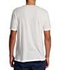 Color:Antique White - Image 2 - Big RVCA Short Sleeve Vintage-Dye T-Shirt