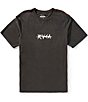 RVCA Crossed Palms Short Sleeve Graphic T-Shirt, Color:Pirate Black - Image 2