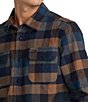 RVCA Dayshift Plaid Blanket Flannel Shirt - Image 3
