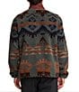 RVCA Long Sleeve Poly Engineered Jacquard Sherpa Jacket, Color:Multi - Image 2